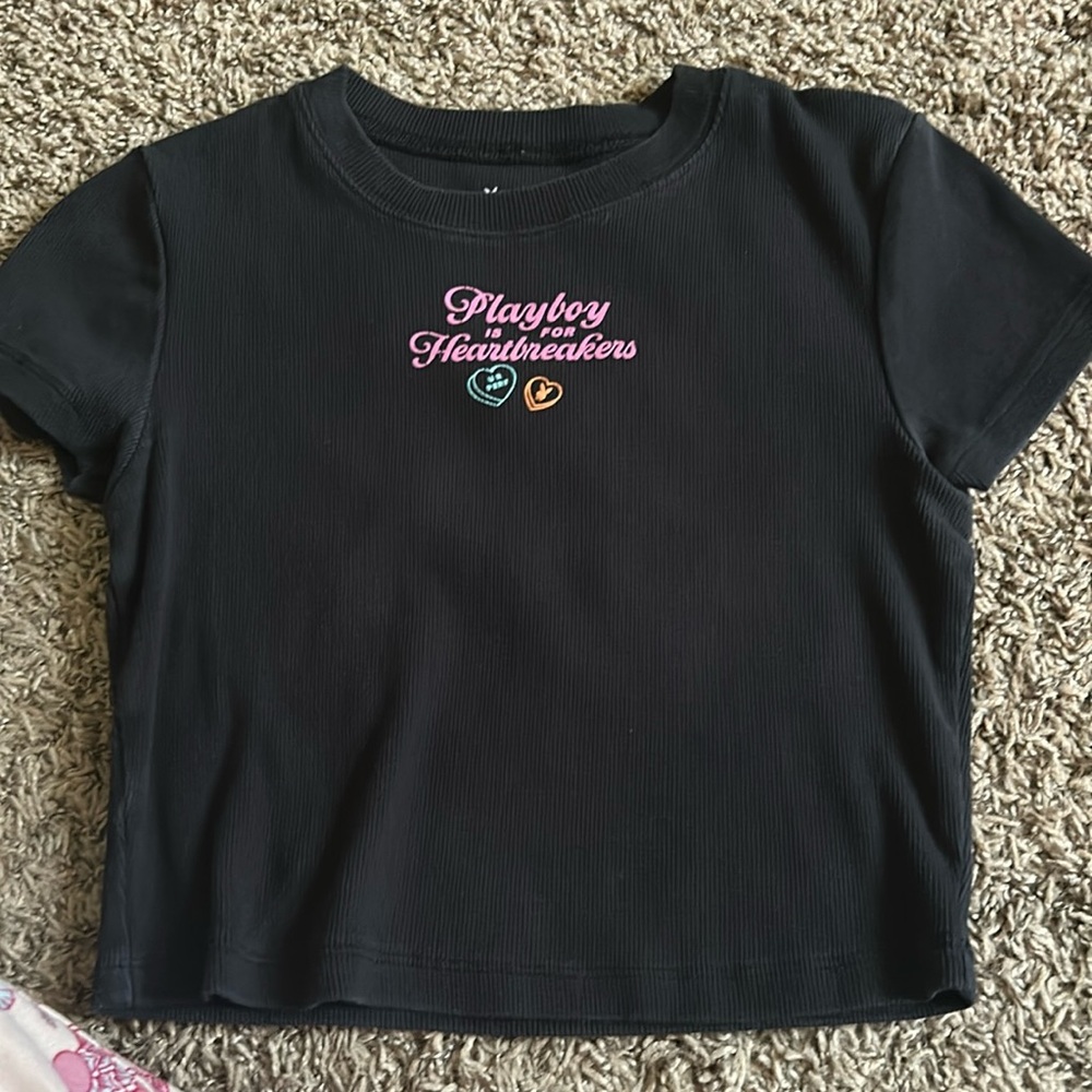 playboy top, valentine’s day edition